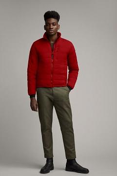 Chamarras Canada Goose Hombre Outlet - Lodge Chaqueta De Plumas Rojos Oscuro VK2468579